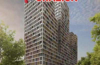 SHITET APARTAMENT 2+1 te Manhattan Residence,Tirana