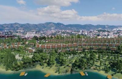 SHITET VILE ME PISHINE TE SWAN LAKE RESIDENCE