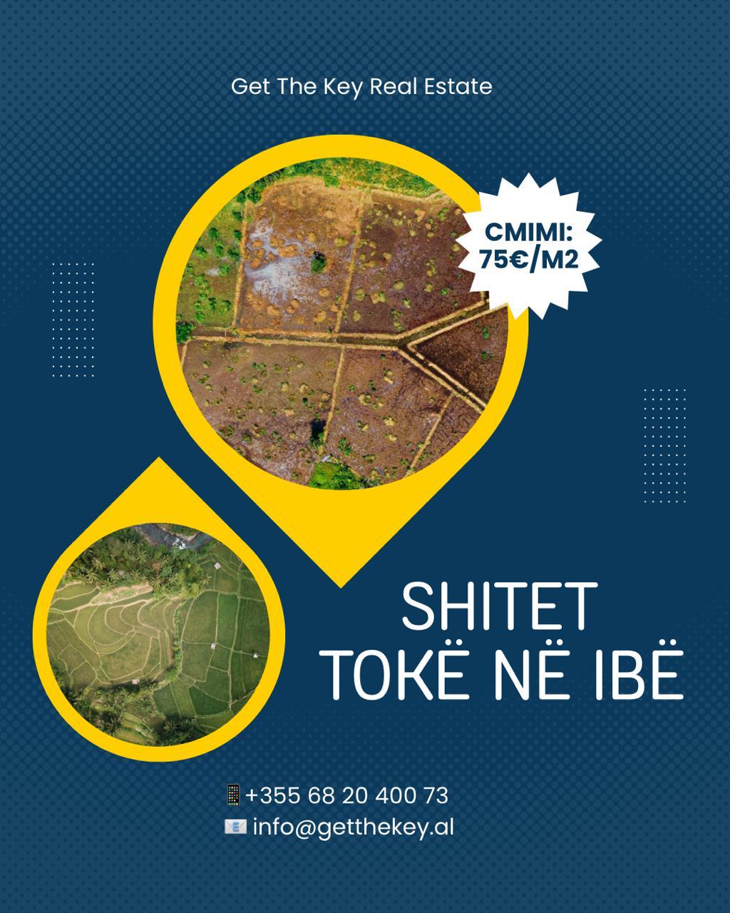 Shitet Tokë në Ibë – Tiranë